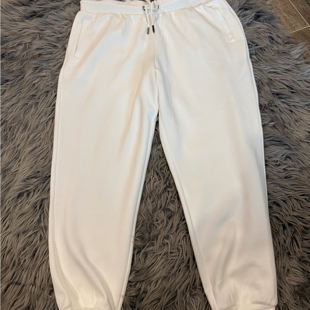 Philosophy Cream Jogger Pants